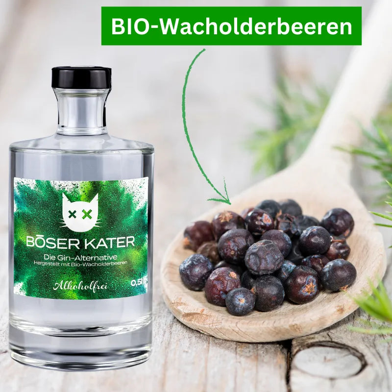 Böser Kater alkoholfrei - mit BIO-Wacholderbeeren