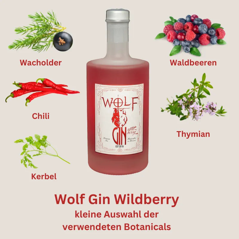 Wolf Gin Wildberry  - Gin aus Bayern