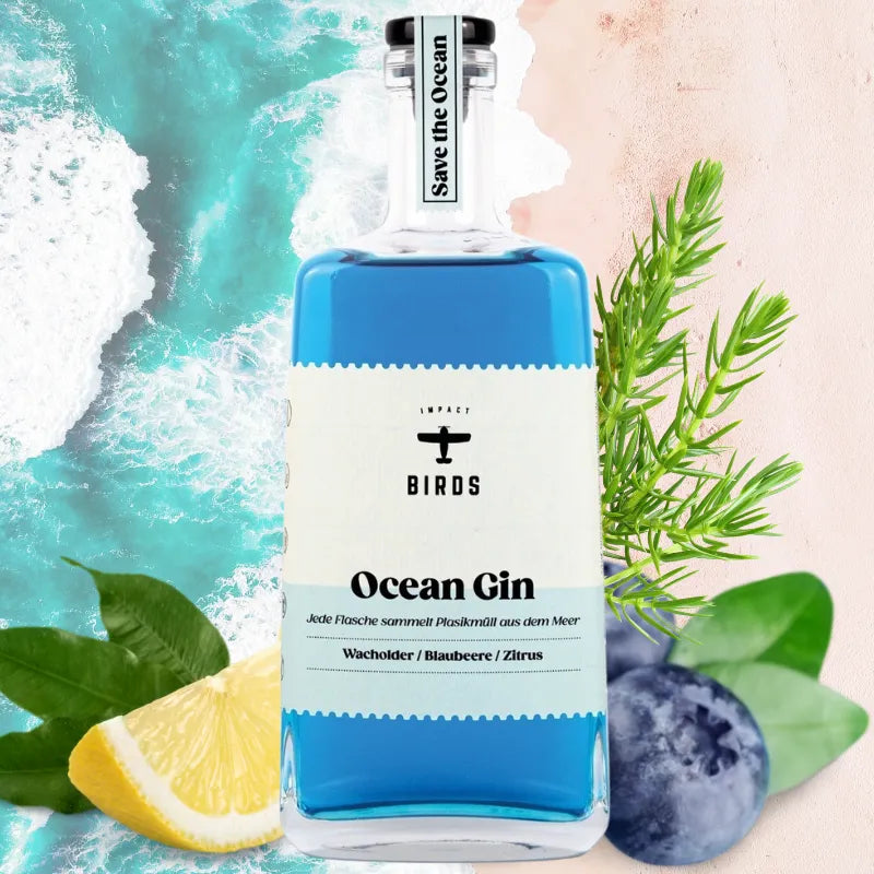 Ocean Gin mit seinen Botanicals - Dry Gin aus Berlin
