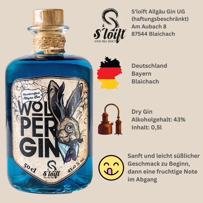 Produktübersicht Wolper Gin