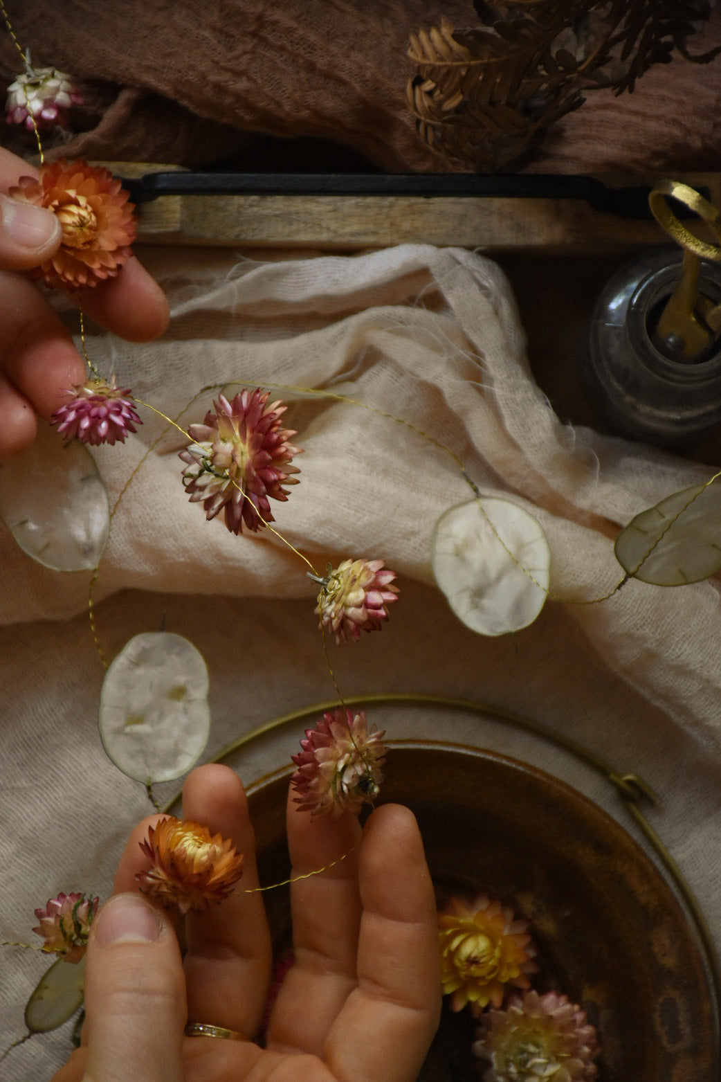 amble and twine dried flowers australia how to make a flower garland