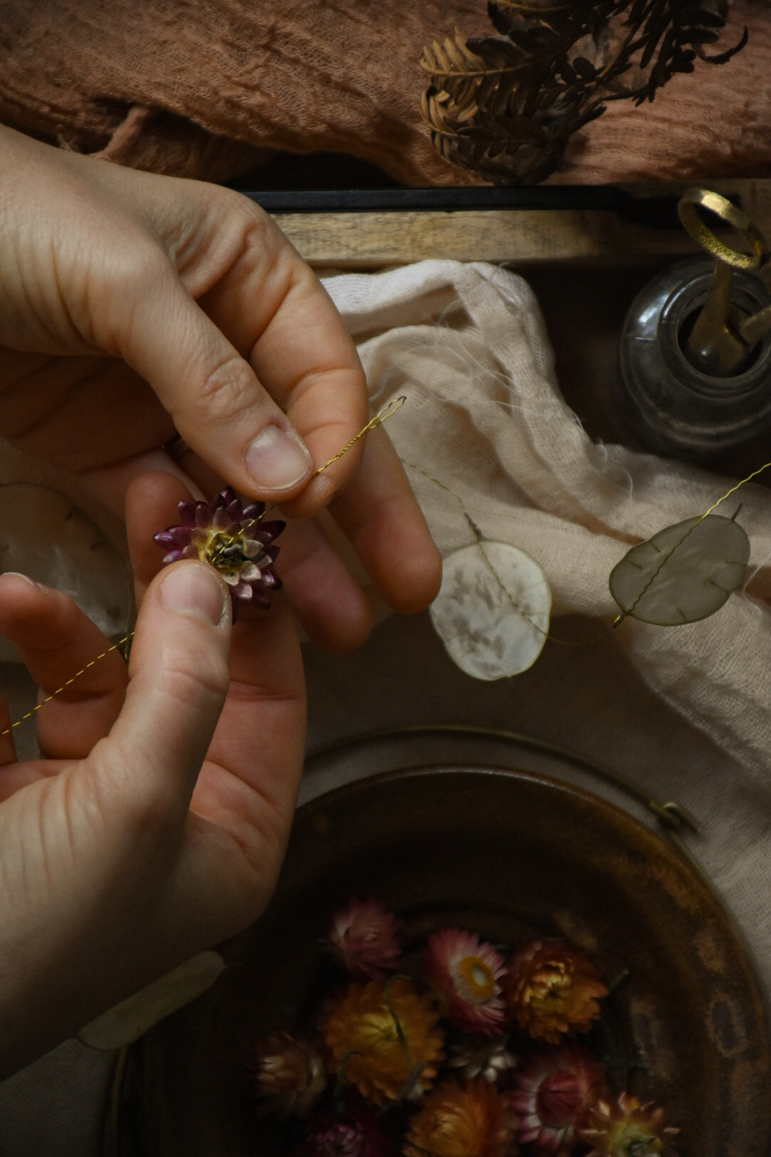 amble and twine dried flowers australia how to make a flower garland