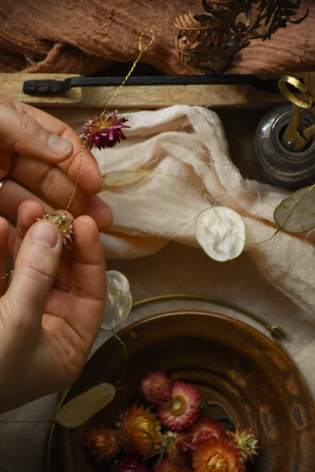 amble and twine dried flowers australia how to make a flower garland