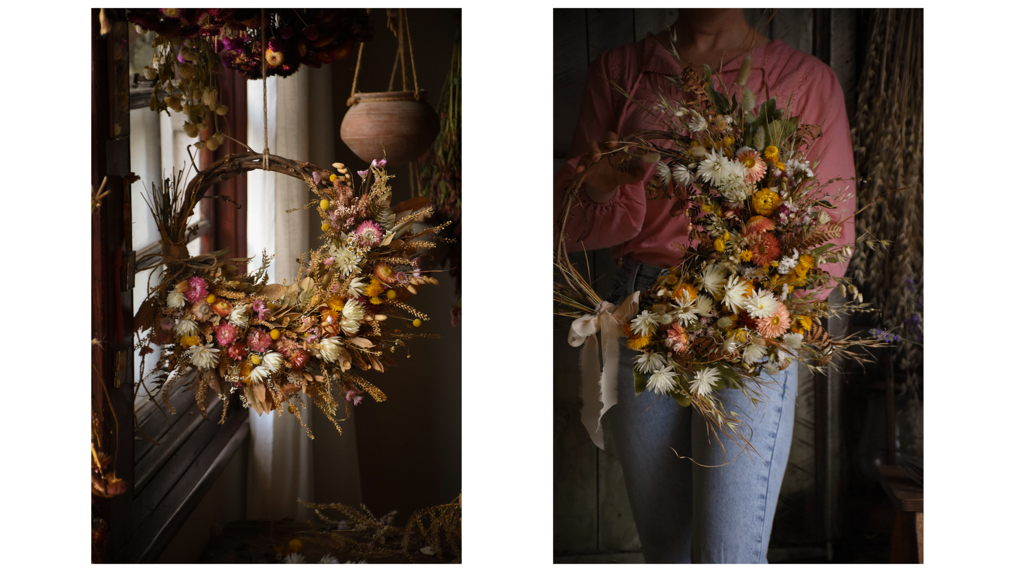 amble and twine dried flowers australia how to make a dried flower wreath