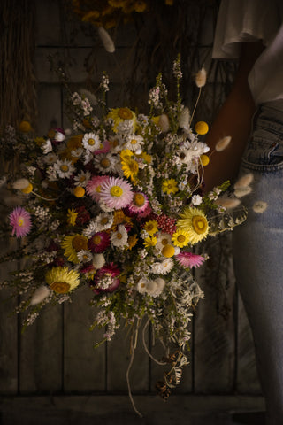 Everlasting Wildflower Bouquet - Mini  Dried Flowers Australia – AMBLE &  TWINE