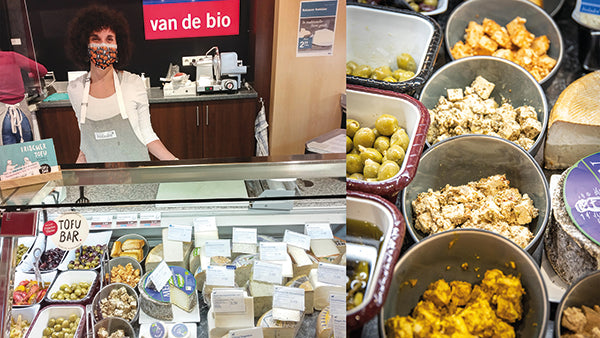 Tofu Frischetheke, frischen Tofu unverpackt kaufen