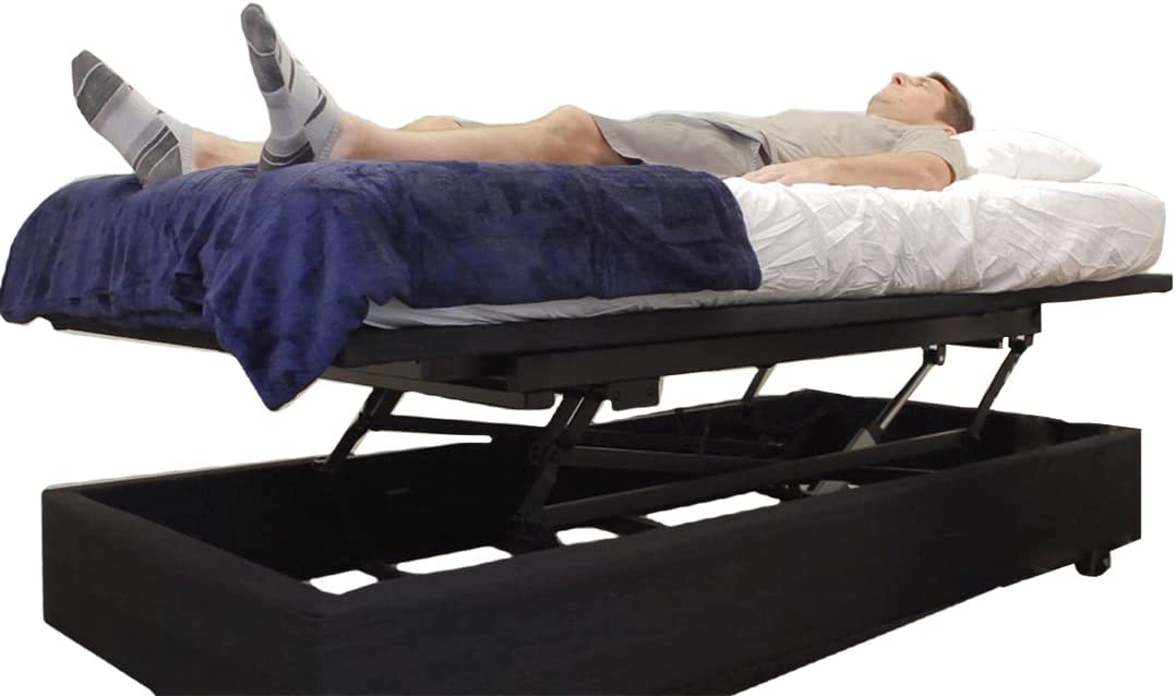 UltraCare Premium Electric Adjustable Bed Base with Hi Lo Motor - Twin - Platinum Group