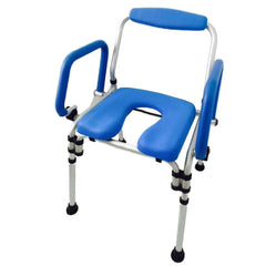 blue shower chair