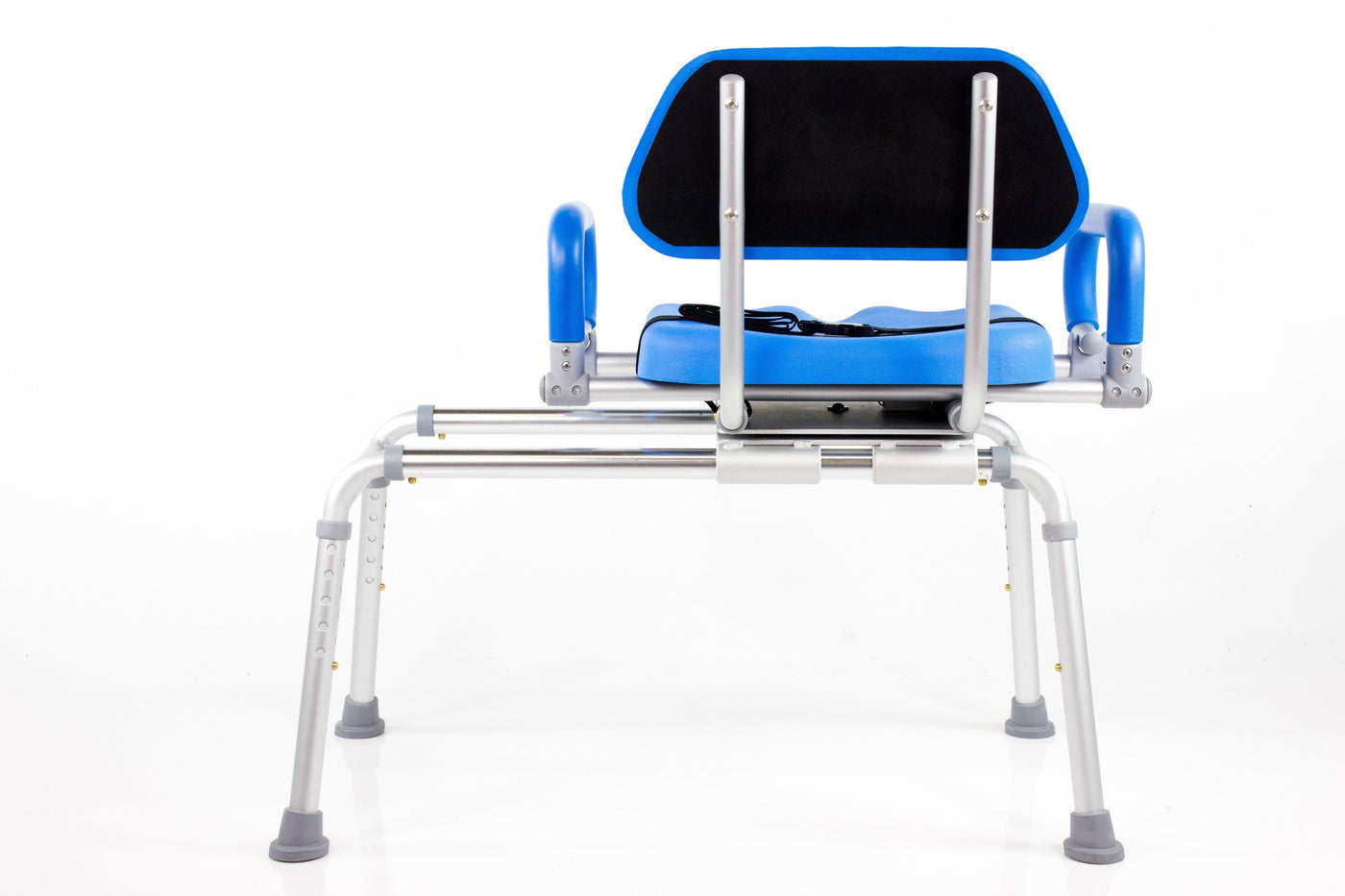 Reconditioned Carousel Sliding Transfer Bench With Swivel Seat