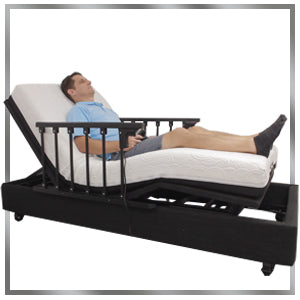 HEIGHT ADJUSTABLE ELECTRIC BED - load 230 kg