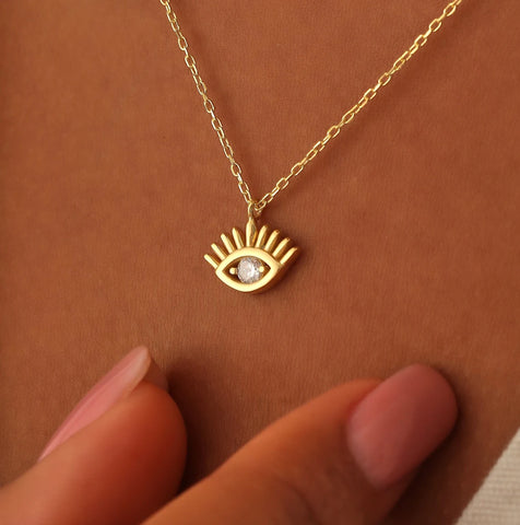Protection Gold Necklace Design