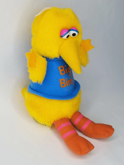 big bird stuffed animal 90s