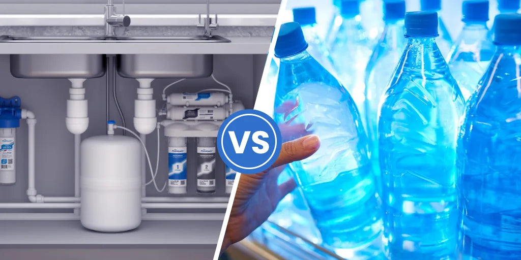 bottled water vs. reverse osmosis system