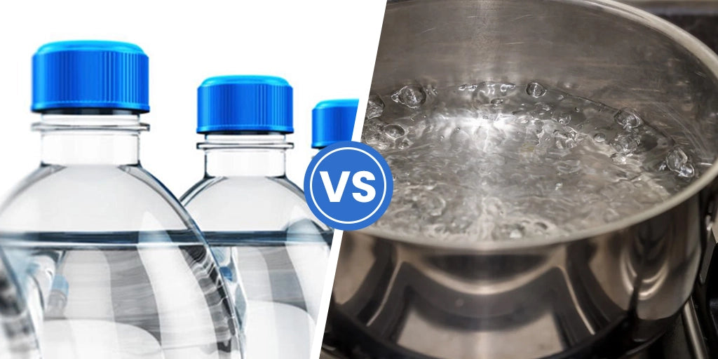 Purified water vs distilled water
