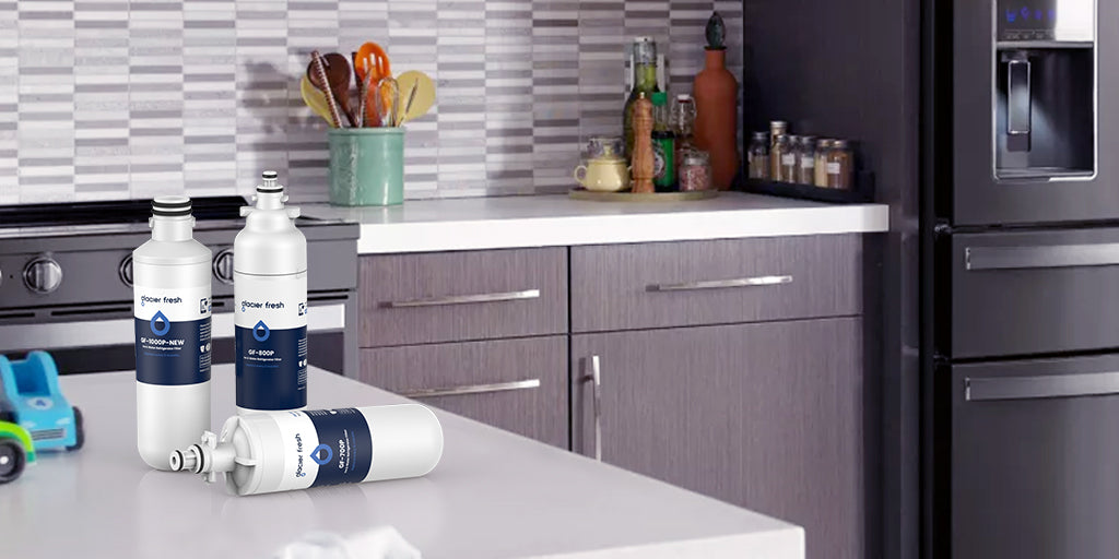 Different types of LG refrigerator water filter