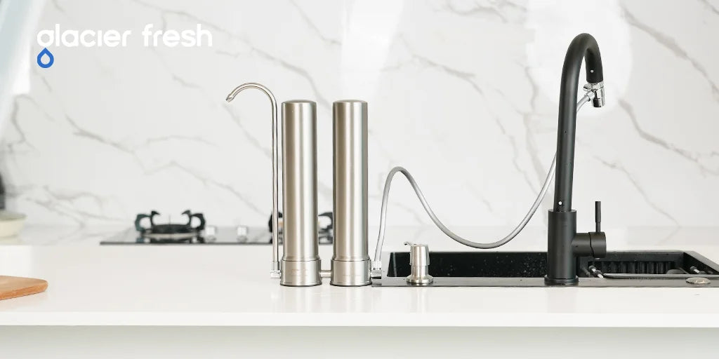 Glacier Fresh countertop water filter