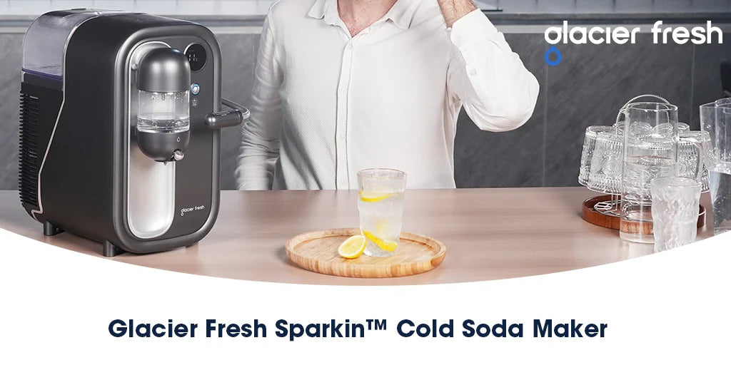 Glacier Fresh Sparkin™ Cold Soda Maker