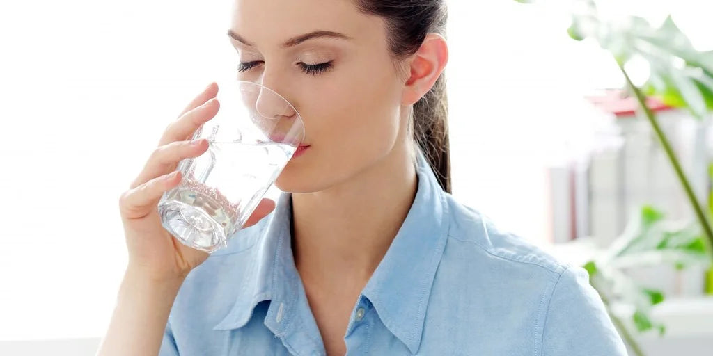 Drink water consistently