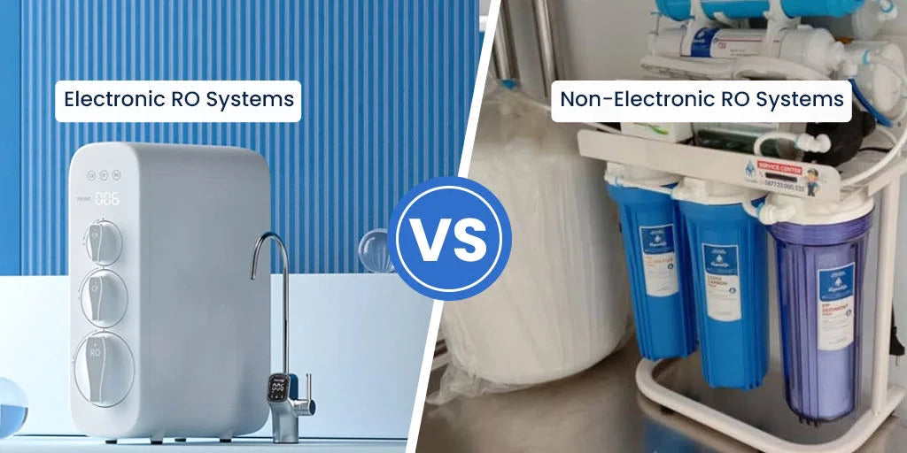 Electronic vs. Non-Electronic RO Systems: the key differences