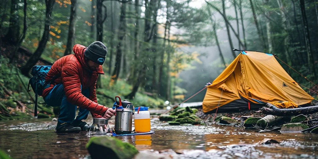 The importance of clean water while camping