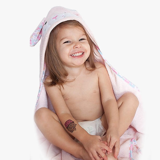 Pink Bath Box - Zoocchini Towel