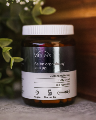 Vitaler's Organic Selenium 200 mcg - 120 Capsules