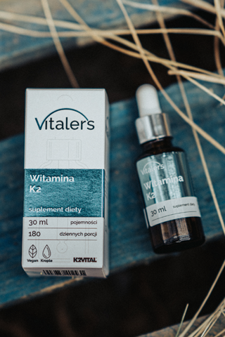 Vitaler's Vitamin K2 MK-7 75 mcg, kvapky - 30 ml