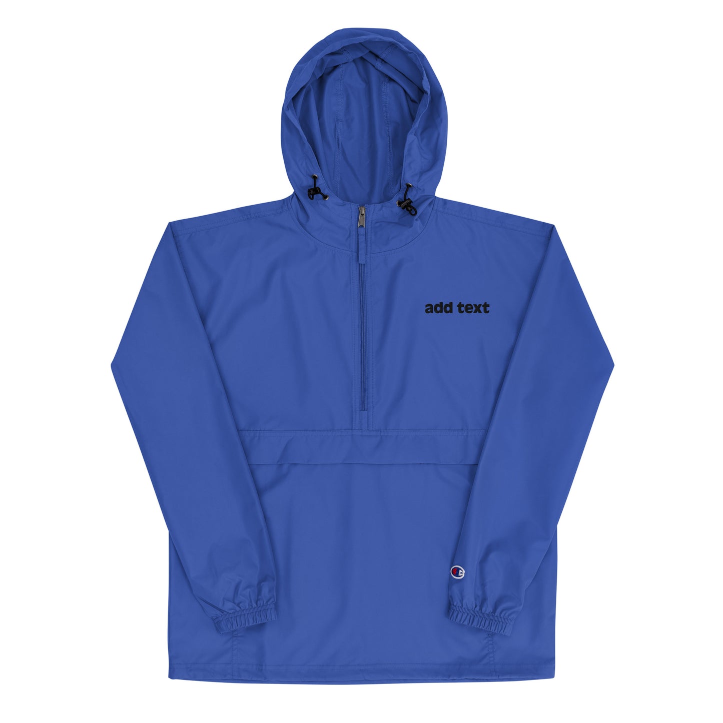 Champion Packable Jacket - Embroidered Customizable - Unisex
