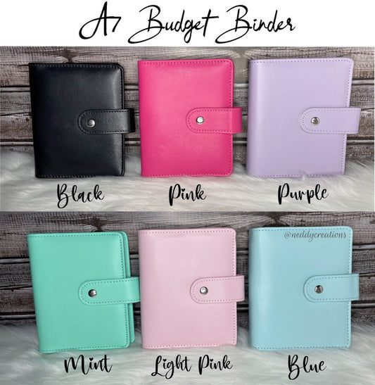 A7 Mini Luxury Budget Binder – Neddy Creations, LLC