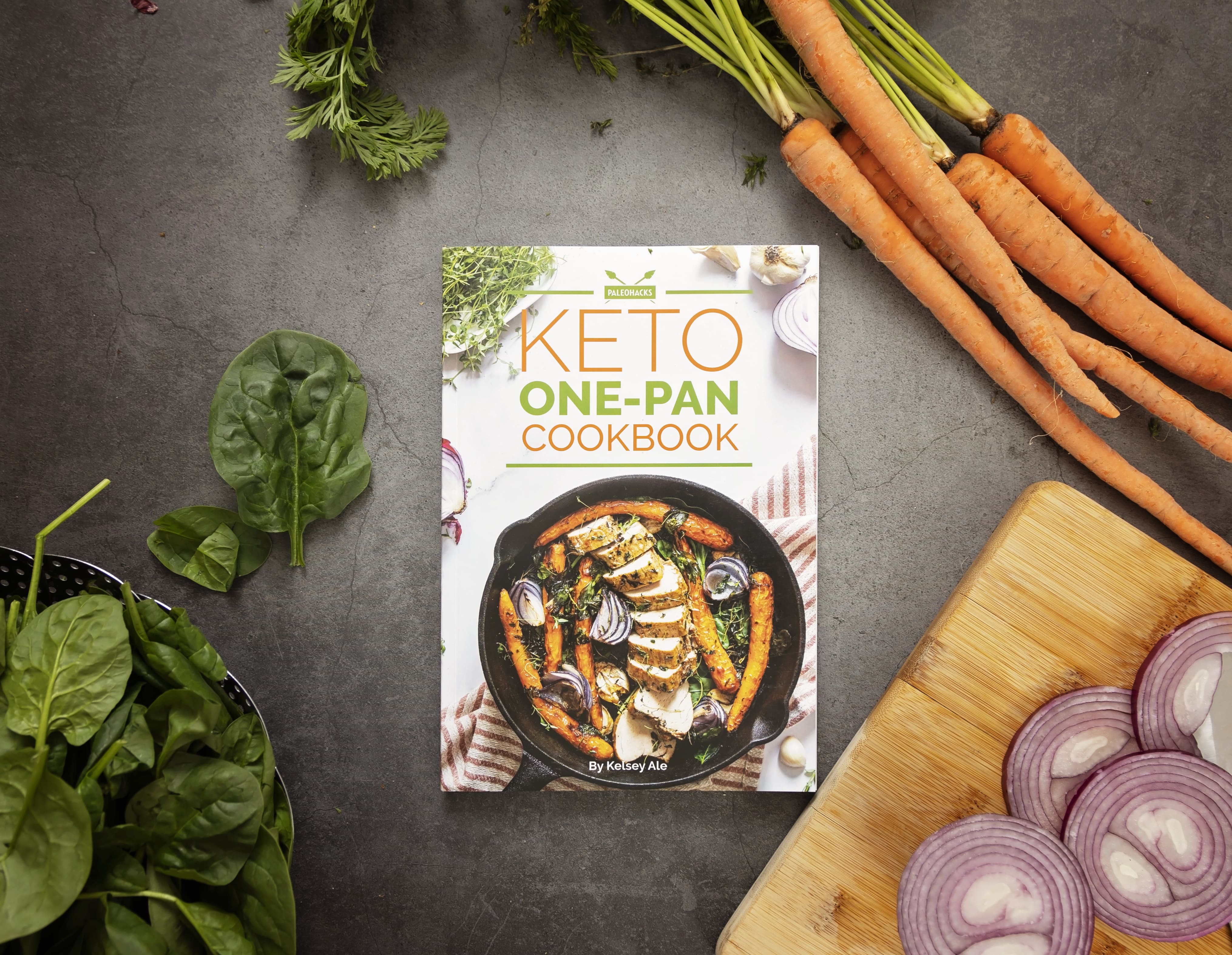 Keto One Pan Cookbook - PaleoHacks product image