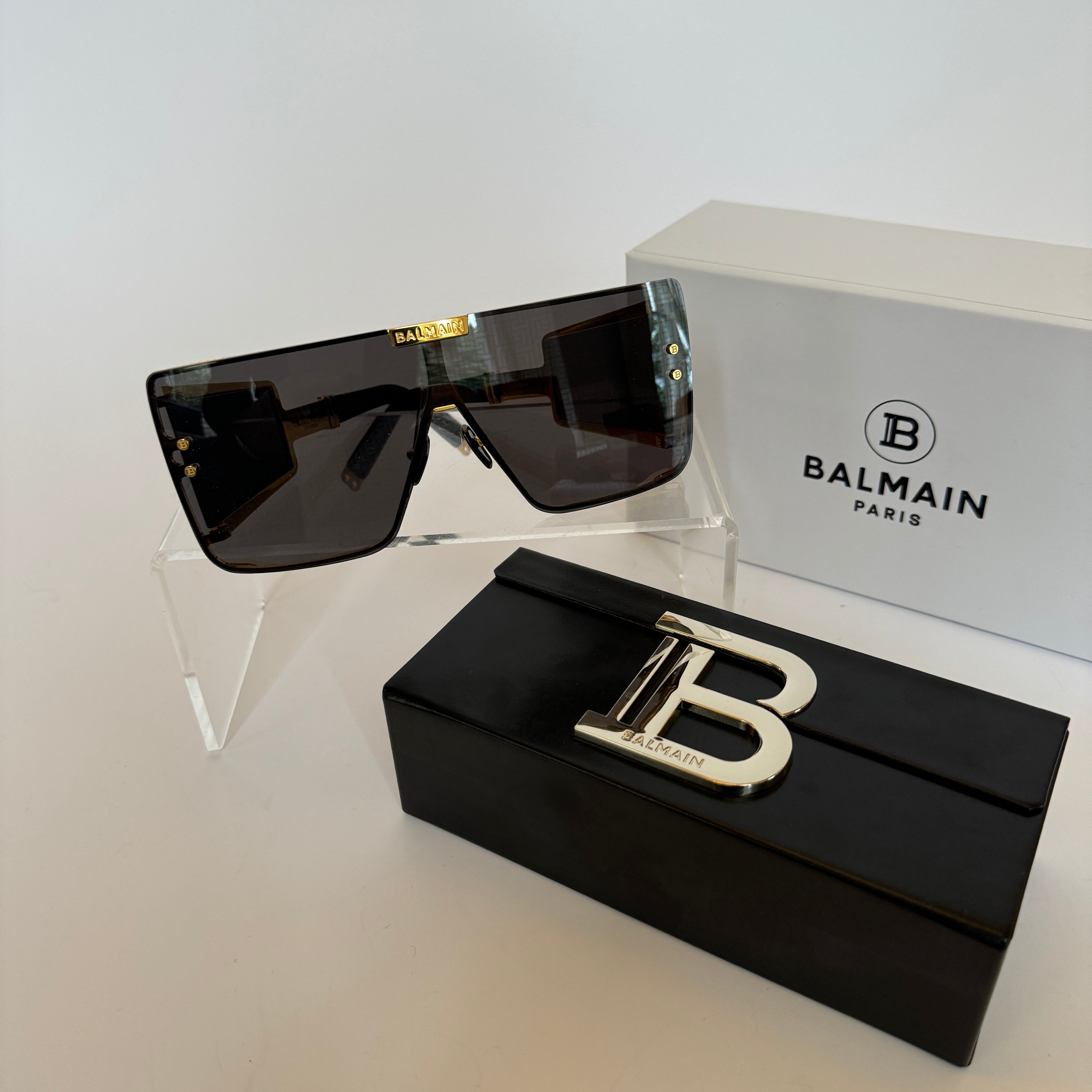 Image of Balmain Wonder Boy Monogram Sunglasses