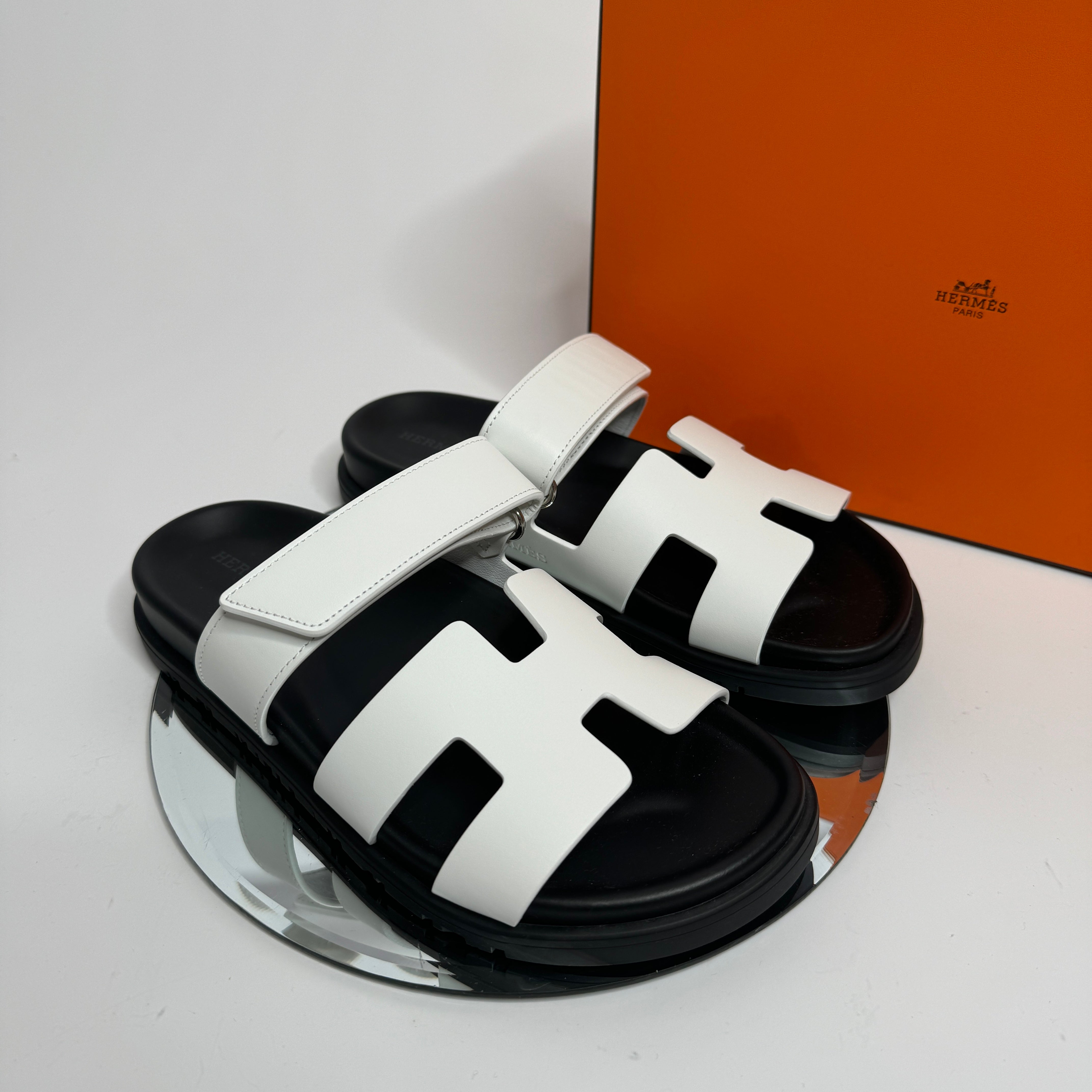 image of Hermès Chypre Sandals (size 37/UK4 )