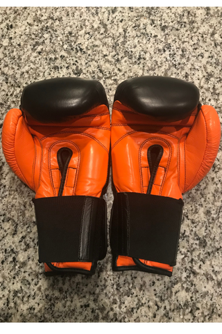 revgear muay thai gloves back
