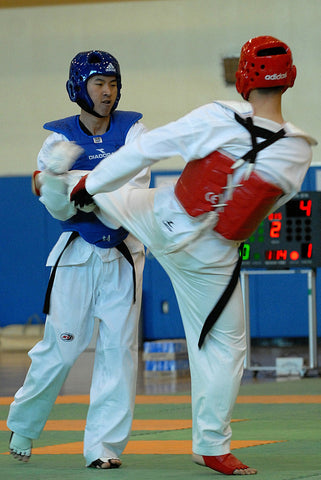 taekwondo sparring competition