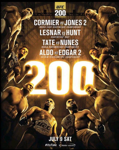 ufc 200 poster