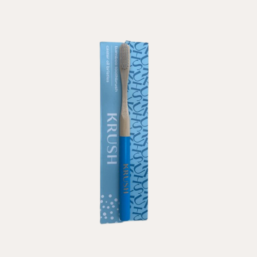 Krushbrush - Bamboo Toothbrush with Soft Castor Oil Bristles