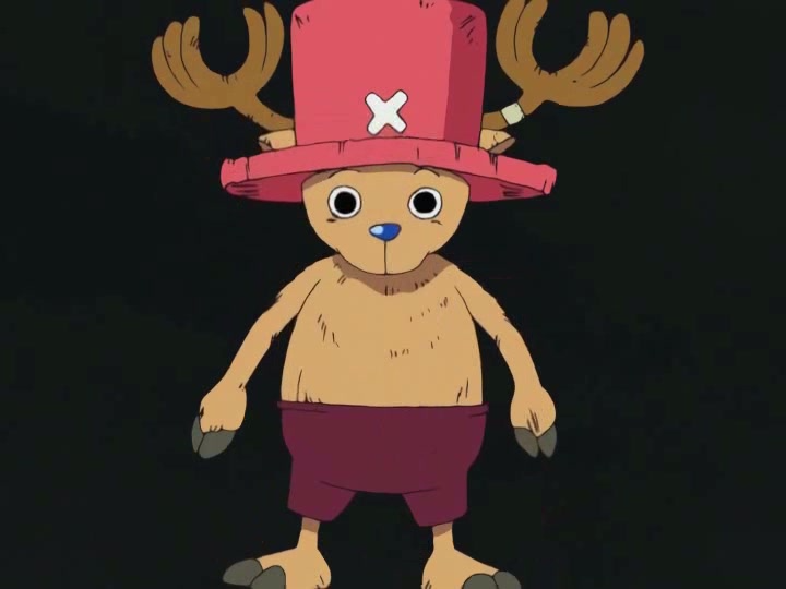 Sticker One Piece - Tony Tony Chopper membre de l'équipage du chapeau de  paille