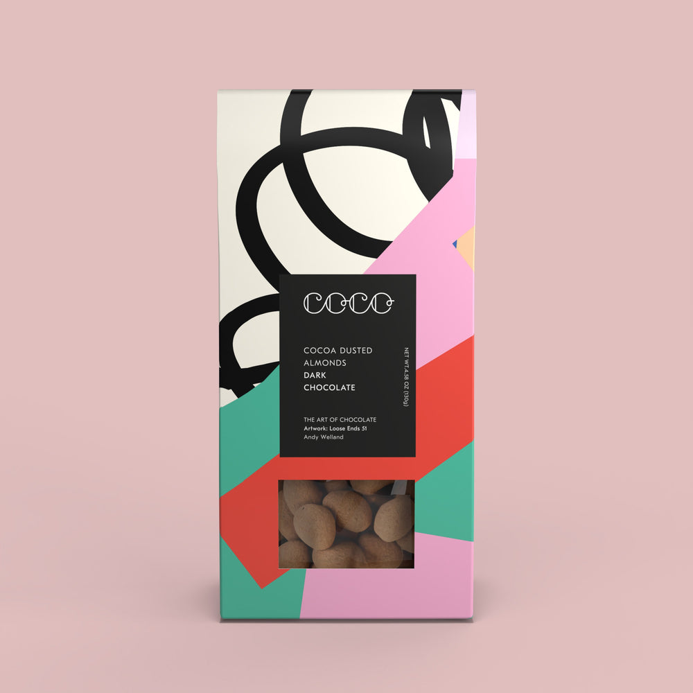 COCO Chocolatier Limited Cocoa Dusted Almonds