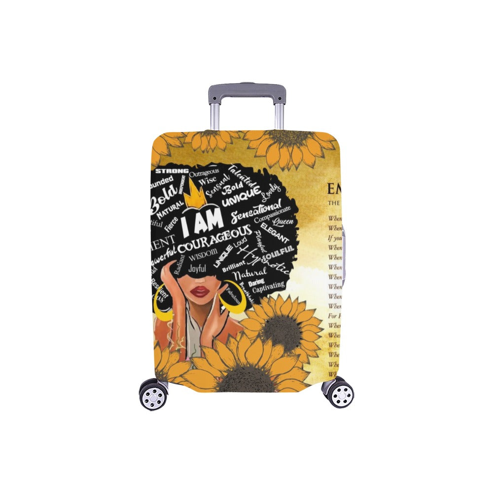 Sunflower Sistah Luggage Cover – vacay247