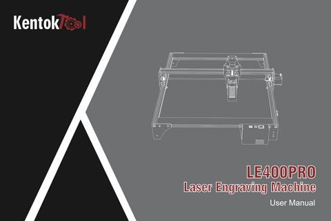 KENTOKTOOL LE400Plus 10 W Laser Engraving Machine