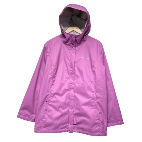 columbia raincoat, columbia rain jacket, colorful rain jacket, portland blog