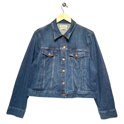 madewell denim jacket, madewell trucker jacket, shop portland thrift, shop pdx consignment