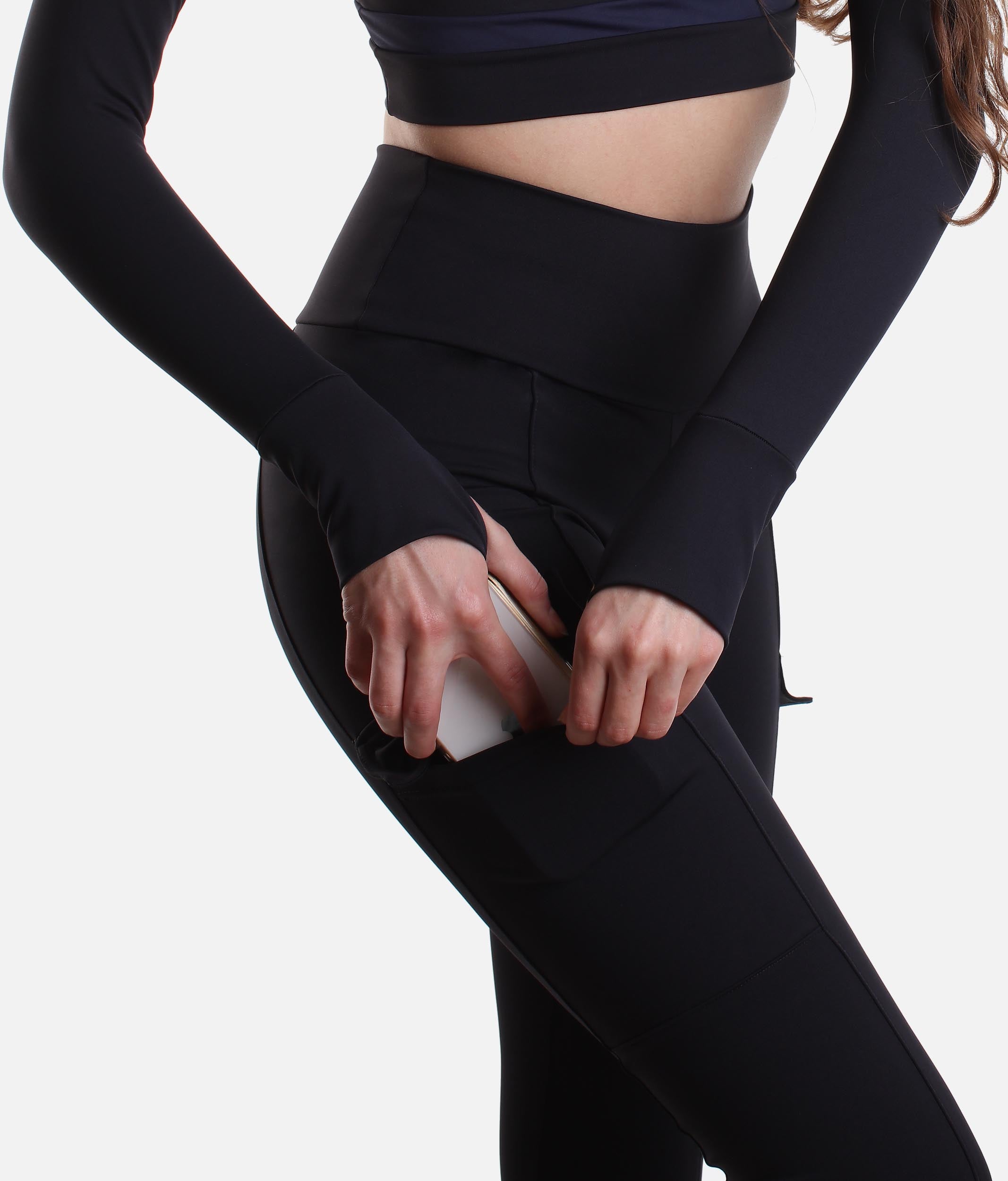 Trinys Leggings With Back Pocket, Activewear - Dance World