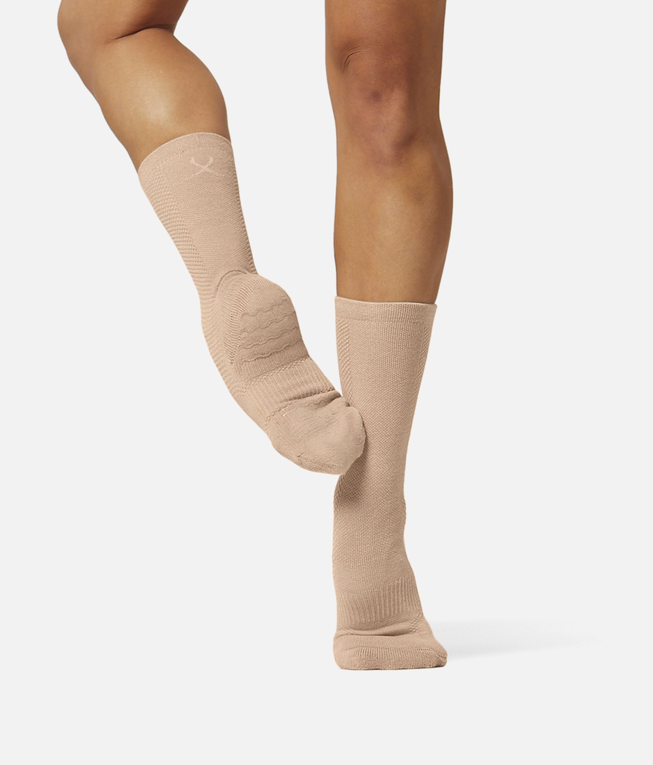 Championship Ankle Length Poodle Socks, Seamless Sock - Dance World