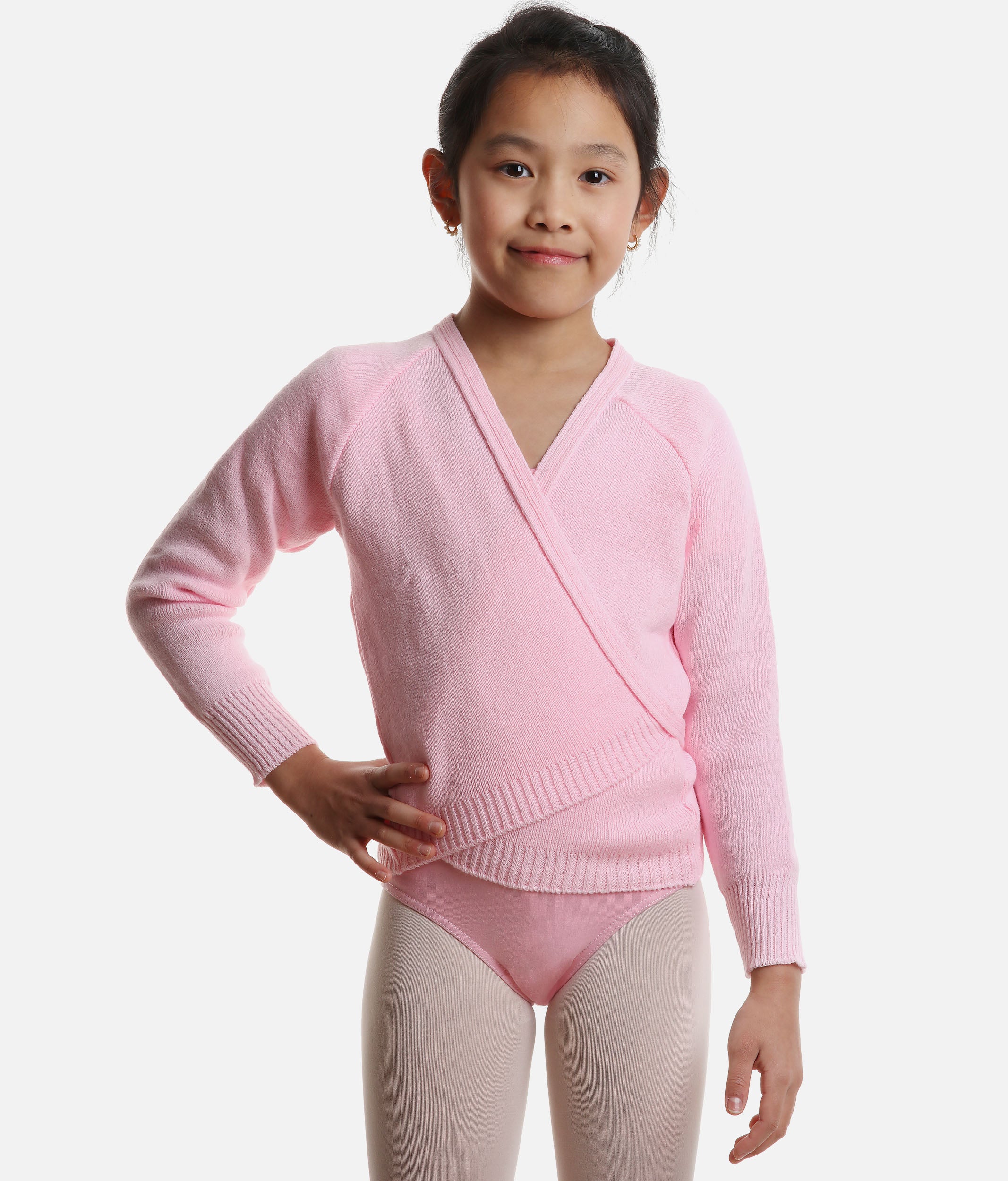 Roch Valley Sleeveless ISTD Junior Lycra Leotard With Skirt Pale Pink ROCH  VALLEY