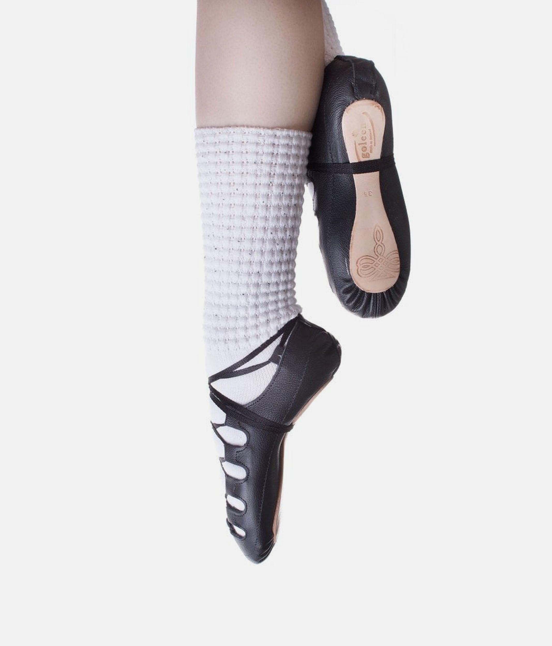 IRISH DANCE SOCKS ANKLE Length Arch Support Seamless Poodle Socks 1 Pair  made UK £8.90 - PicClick UK