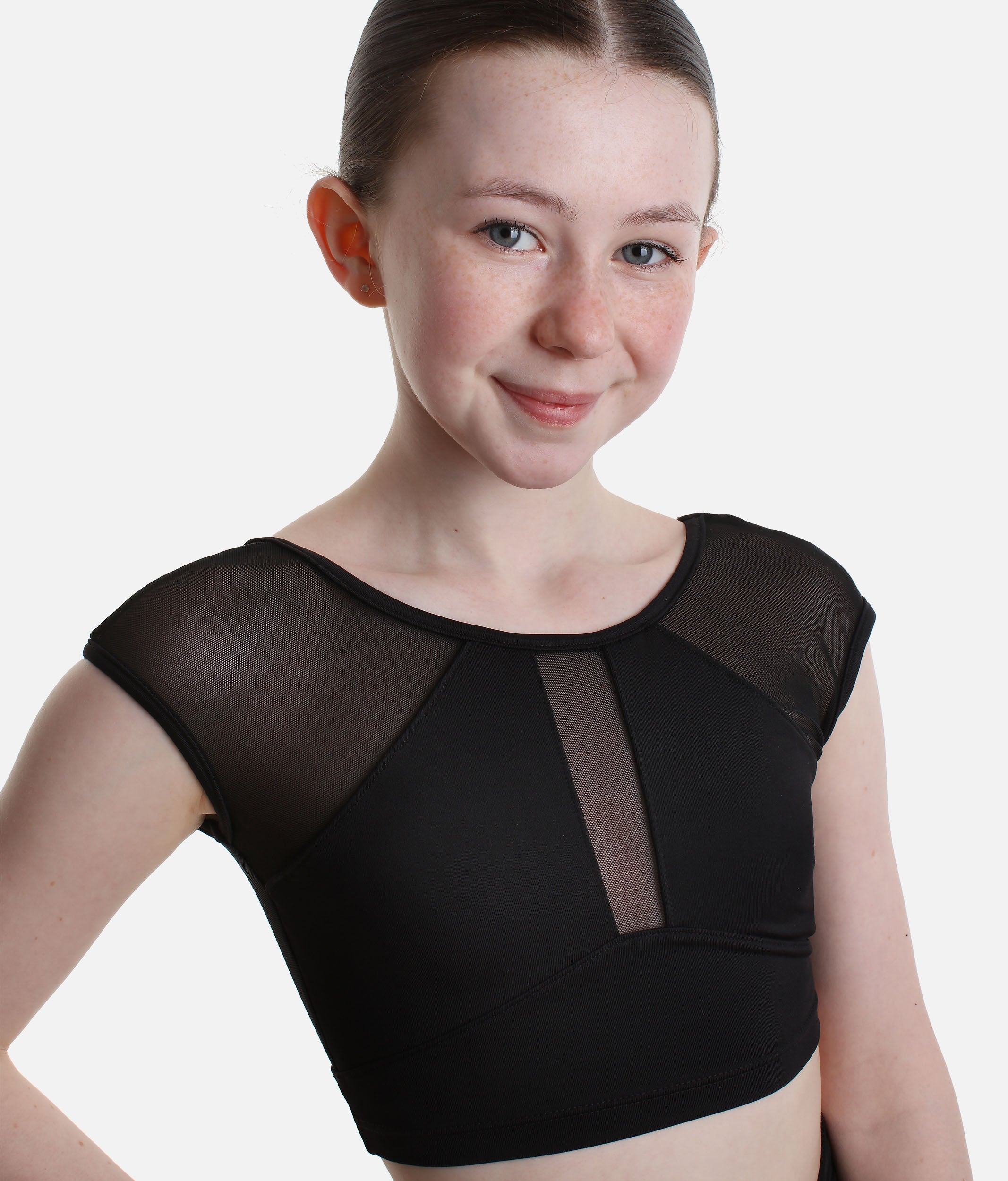 Girls Zahara Camisole Crop Top, Black – BLOCH Dance US