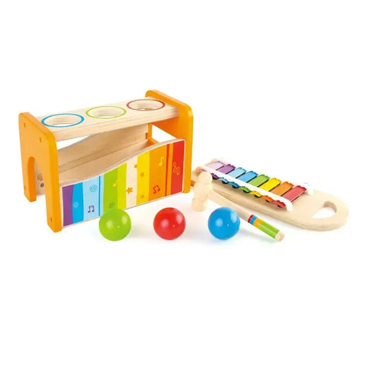 Musical toy, Baby Einstein, Wooden touch piano, 25.5 x 14.5 x 14 cm, Red ᐉ  —