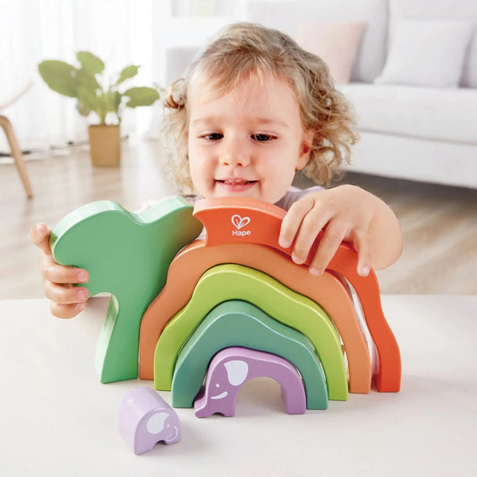 Puzzle Espejos Montessori - Hape - Tienda Eco Bebé