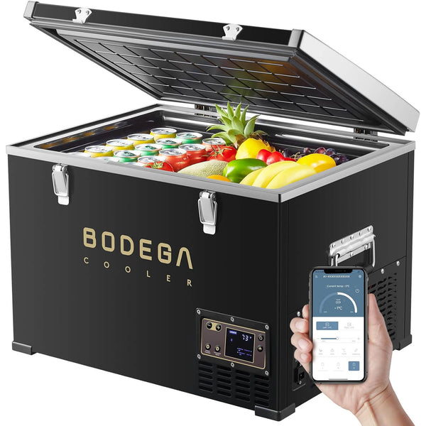 BODEGAcooler Portable Refrigerator BCD80 85Qt/80L Big Capacity